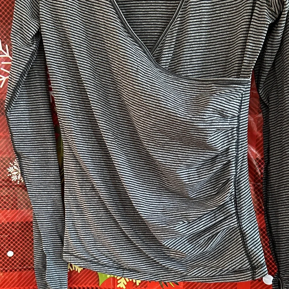 Lululemon Sunset Salutation Striped Long Sleeve Top